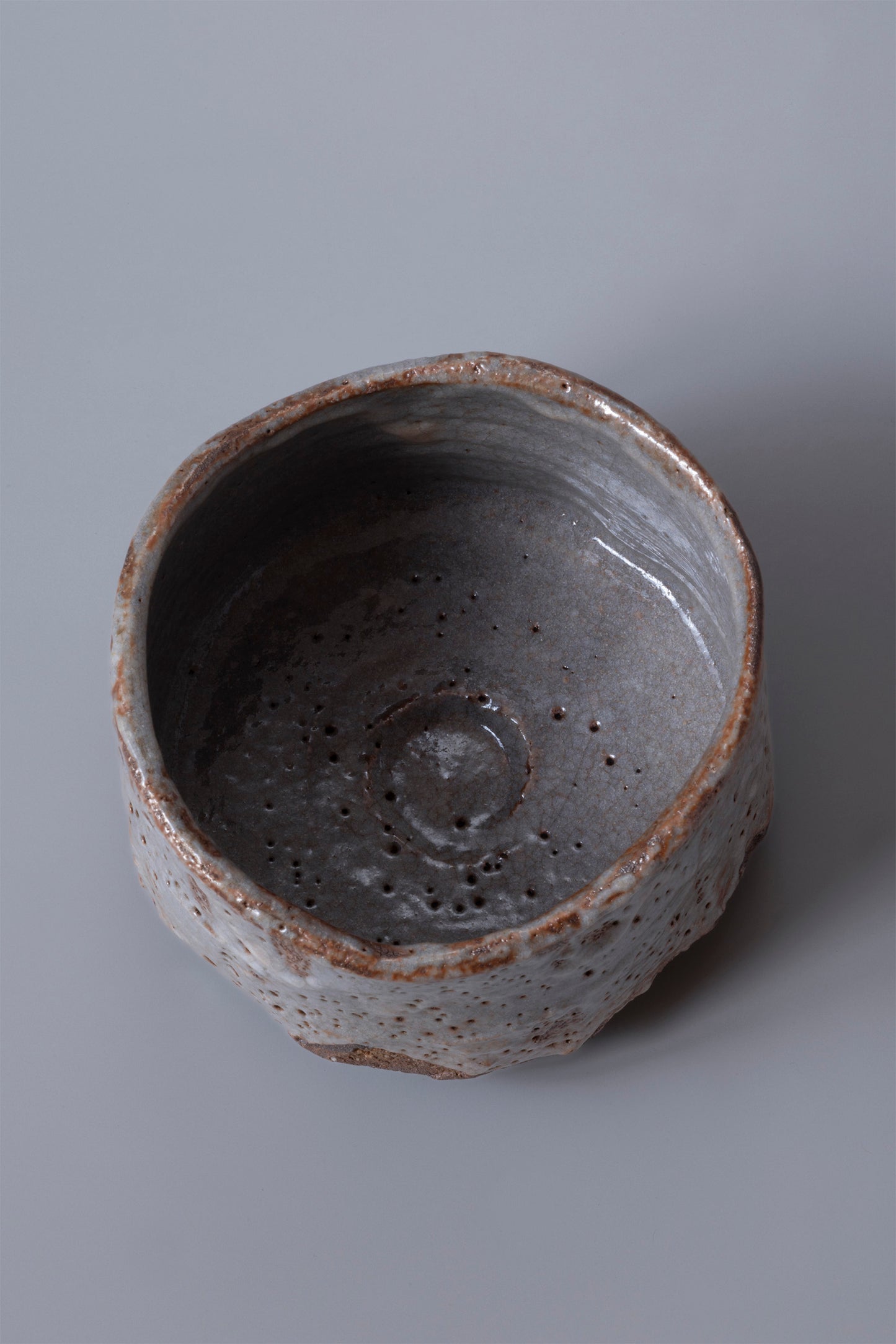 鼠志野茶碗