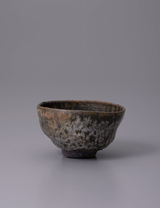 丹波灰釉茶碗