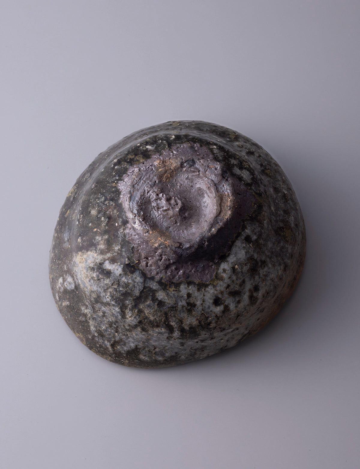 Tamba Tea Bowl , gray glaze