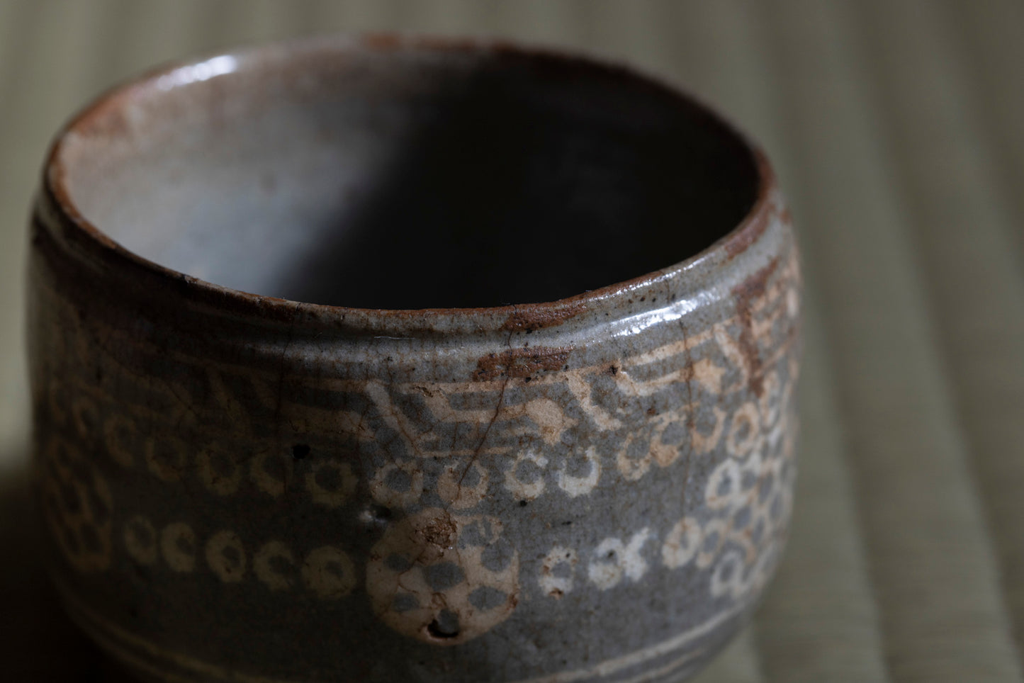 Small Tea Bowl, Mishima type