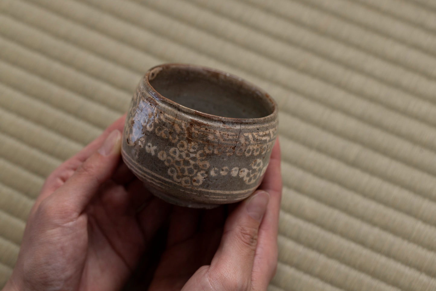 Small Tea Bowl, Mishima type