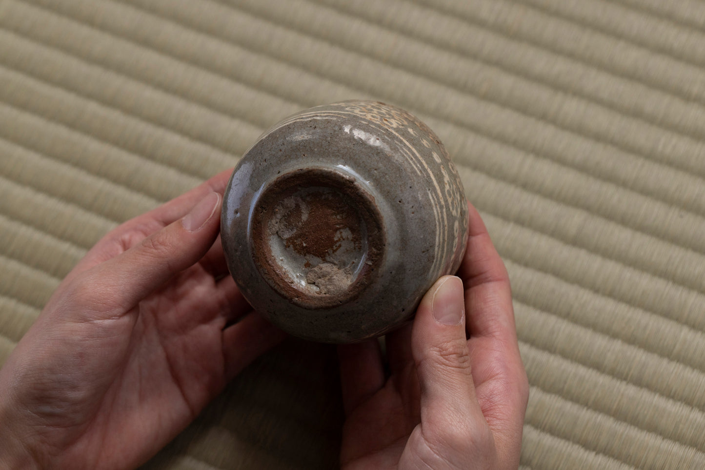 Small Tea Bowl, Mishima type